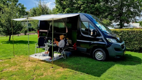 2-person Fiat campervan from 2015