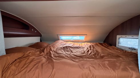 Ons huisje op wielen 🚐 – 5p Rimor alcove from 2018