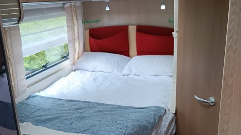 Bertie  – 4 berth Bürstner semi-integrated from 2012