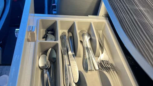 4 berth Volkswagen campervan from 2022