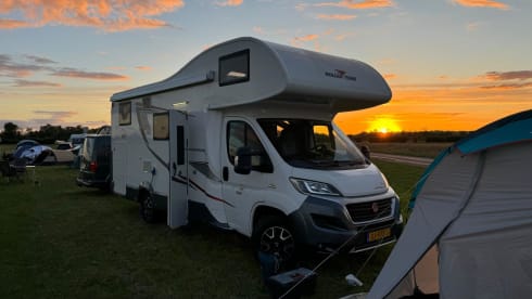 De Wildcamper – 4p Fiat alcove from 2016