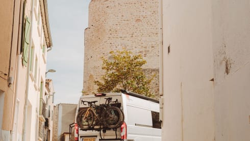 - voor de actieve vakantiegangers – Modularer Buscamper für 2 Personen