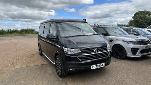 4 berth Volkswagen campervan from 2020