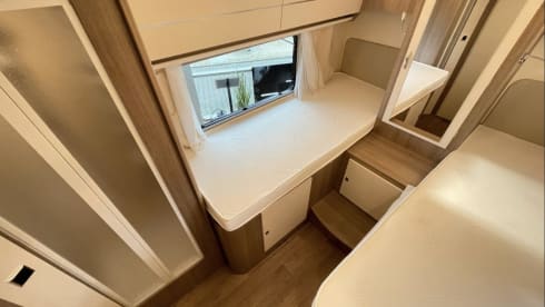 Südwind – familien-Alkoven für 5 mit separaten Schlafbereichen