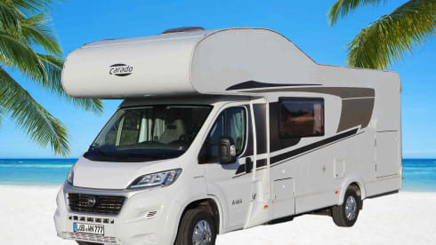 Carado 464 – Rent mobile home Carado 464 with 6 sleeping places