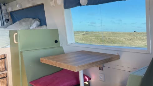 Bertha – Self-built Camper for 2 people