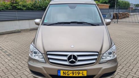 2-person Mercedes-Benz campervan from 2011