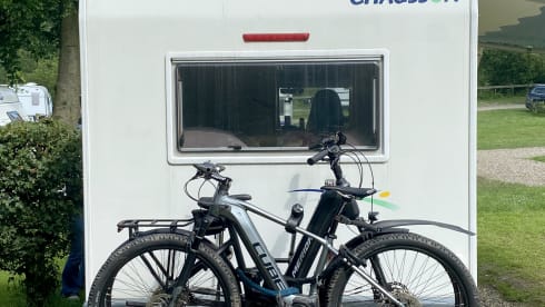On the road with our comfortable and cozy camper