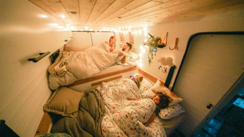 Bug – Luxury 4 berth campervan fully kitted out! Itinerary planning included!