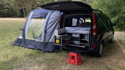 The Dutch Kangeroo 🦘 – 2p Renault campervan from 2009