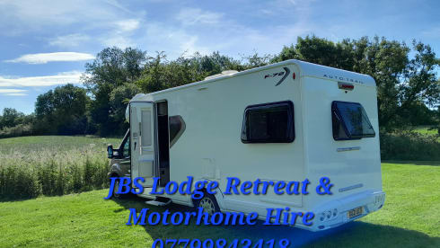 Maverick – Luxury 4 Berth Motorhome (2 lounges, 3 separate sleeping areas)