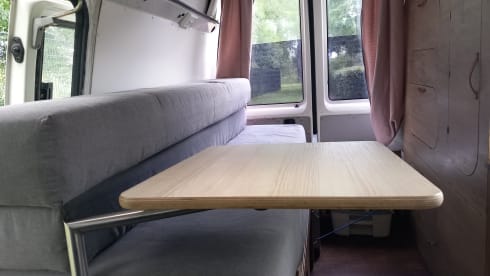 Buscampertje VW Transporter T4, diesel.