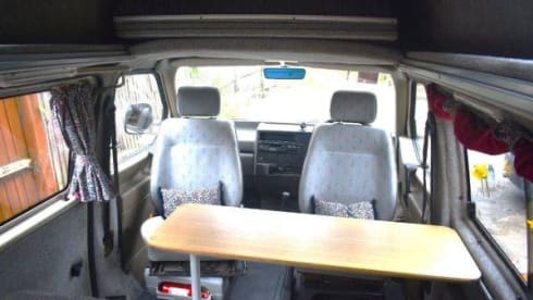 Jerry – 4berth VW T4 Hightop - a great option for couples or familes 