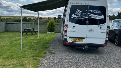 3 berth Mercedes-Benz campervan from 2015
