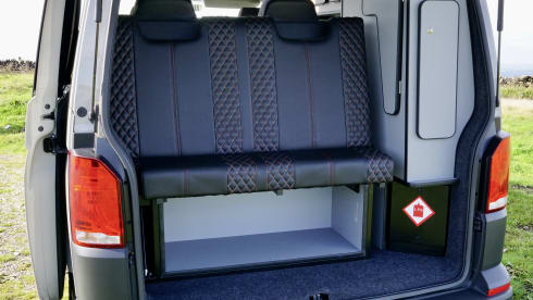4 berth Volkswagen campervan from 2022