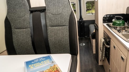 Tony – AUTOTRAIL 67 perfect for couples. Can sleep 4 with driveaway tent.