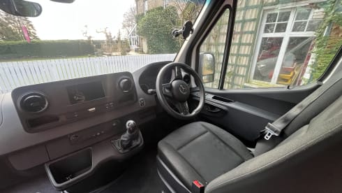 3 berth Mercedes-Benz campervan from 2020