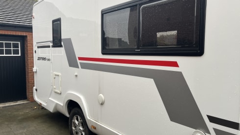 6 berth Ford bus from 2021