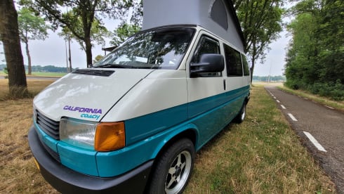 Dolly! – Go on an unforgettable road trip with this T4 Westfalia! KM-free!