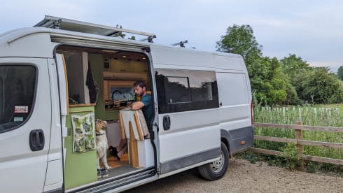 Reggie – 2 berth Peugeot bus from 2016