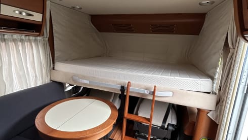 4-person comfortable Hymer