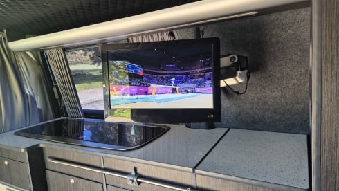 Big Blue – 2 berth Volkswagen campervan from 2010