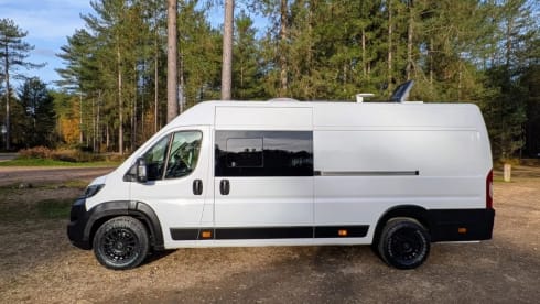 Melvich – 2021 Peugeot Boxer 2 berth L4H2 campervan with wet room