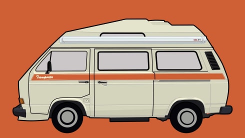 Komet – Komet – Klassieke VW T3 retro-camper uit 1989 | 4 slaapplaatsen
