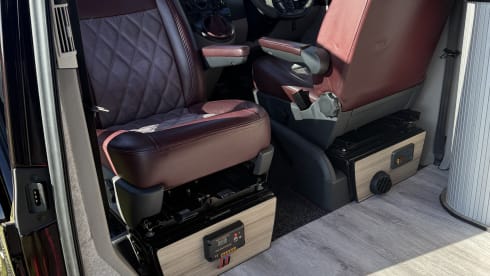 4 berth Volkswagen campervan from 2014