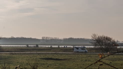 Spacious new family camper