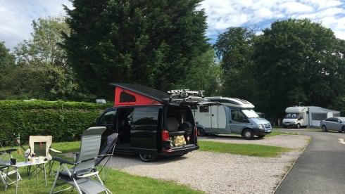 Black Beauty – Black beauty, our Vw T6 top of the range transporter 