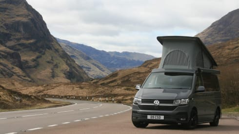 4 berth Volkswagen campervan from 2021