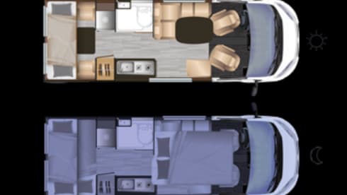 NEW Dreamer camper five from 2022 - family camper van