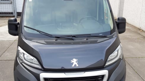 Off-grid campervan