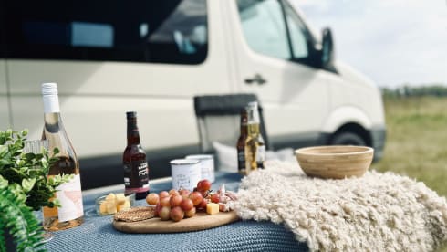Blanco – 2p Volkswagen bus uit 2008