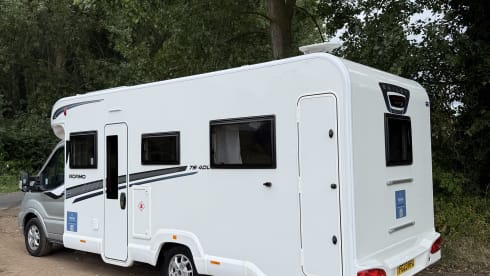 Adamo – 4 berth Bailey semi-integrated from 2023