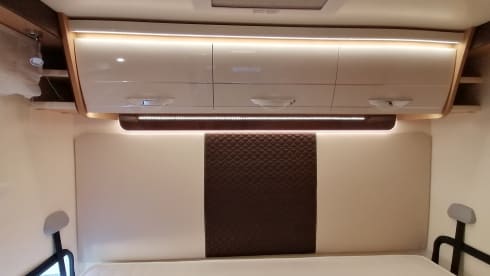 Forster (is from Eura Mobil) alcove from 2024 6 seats as new