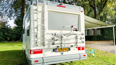 Perfect family camper with bunk bed