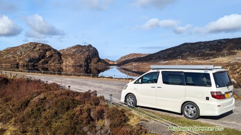 Skye – 4 berth ULEZ Compliant automatic Toyota campervan 