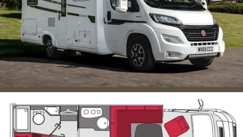4 Berth Pilote P716 Motorhome - Luxury On & Off Grid & Europe Ready