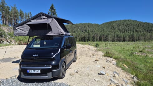 Molly – Electrische Campervan Kia Pv 5.    Inclusief BRANDSTOFKOSTEN(stroom)
