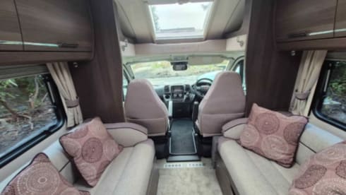 4 berth Fiat elddis encore motorhome