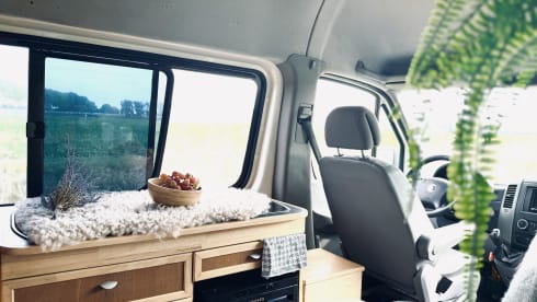 Blanco – 2p Volkswagen bus uit 2008