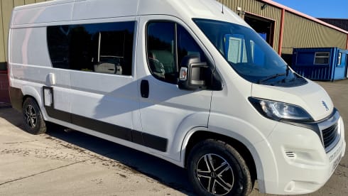 Four berth 4 seat Campervan