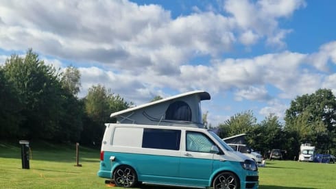 Wally – 4 berth Volkswagen campervan from 2018  (leeds cross gates)