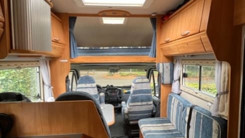 6p Adria Mobil alcove from 2005