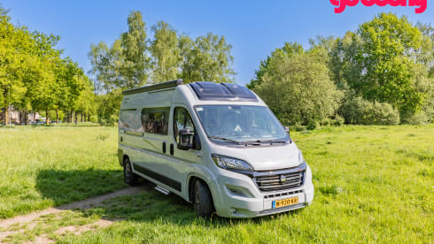 Coopernicus, 2021 – Comfortable 2p Karmann 600, parking air conditioning, length beds, automatic, biker