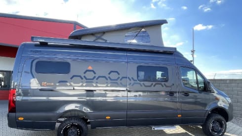 yucon – 4p Mercedes-Benz campervan uit 2025