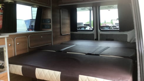 4 berth Volkswagen campervan from 2013
