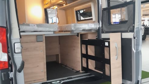 Buscamper – 2p Dethleffs bus uit 2026